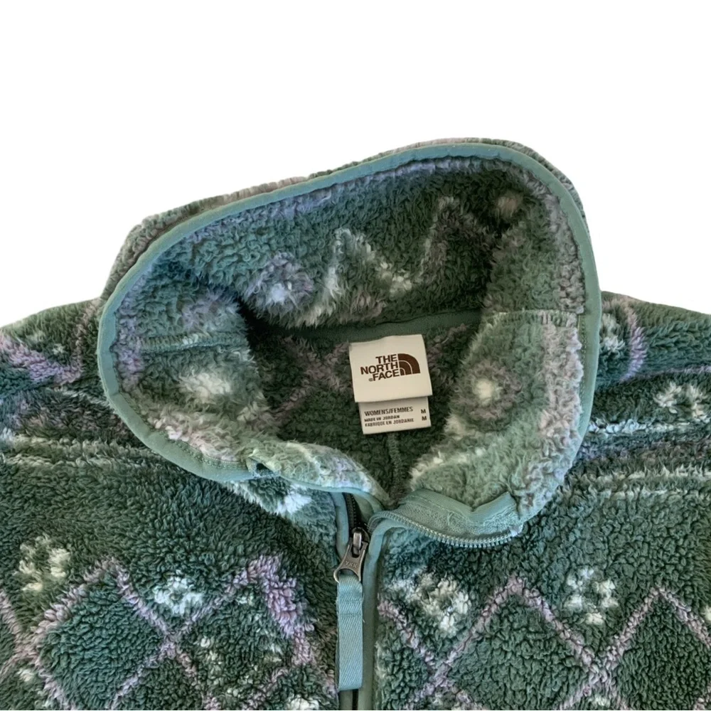 Women's The North Face Campshire Coat Top Fleece Full Zip Jacket Size M - Picture 4 of 6
